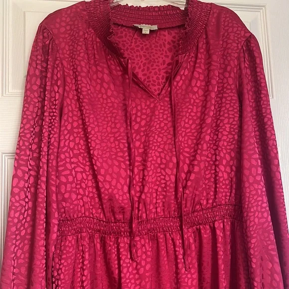 Dresses | Hot Pink Cheetah Dress | Poshmark